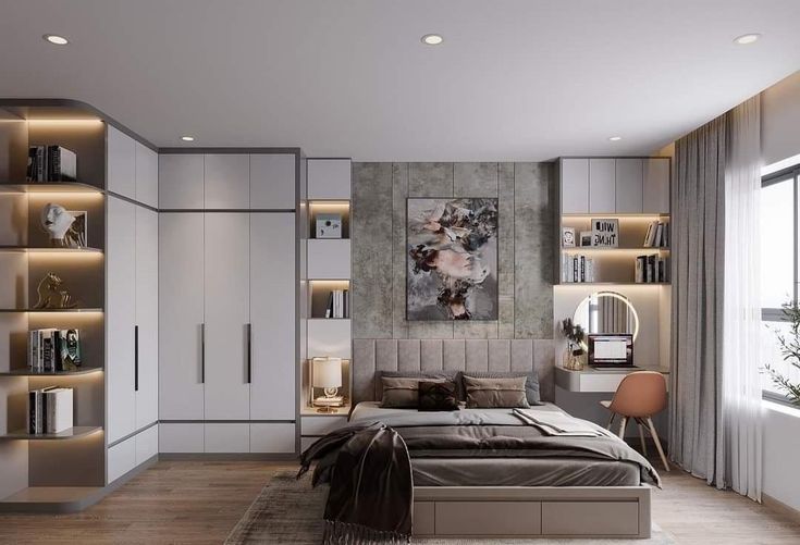 Các mẫu phòng ngủ chung cư đẹp nhất năm 2026 Phòng ngủ