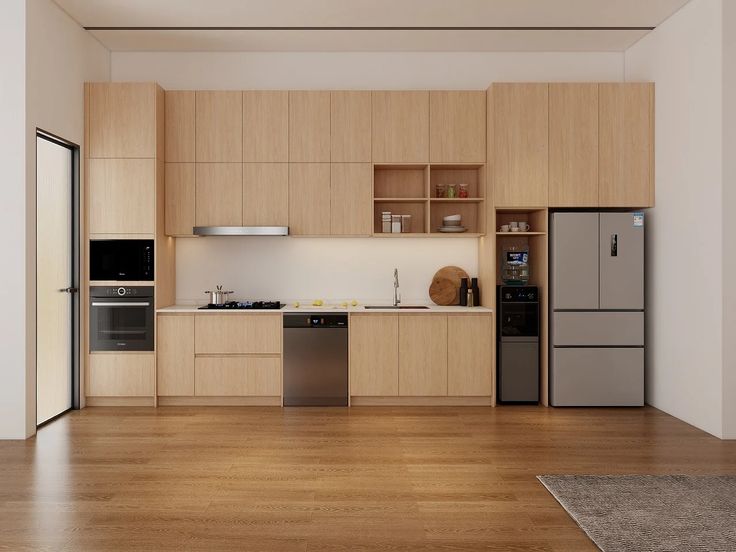 Tổng hợp các mẫu tủ bếp gỗ đẹp đầy đủ công năng Tủ bếp gỗ