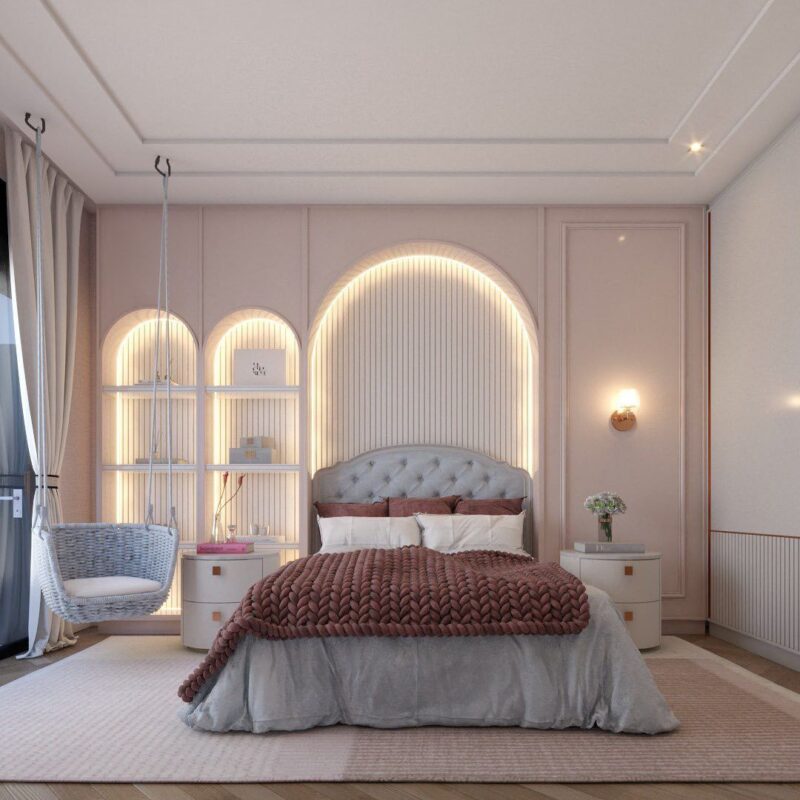 Cách thiết kế phòng ngủ cho bé gái hợp lý, đầy đủ công năng Thiết kế phòng ngủ cho bé