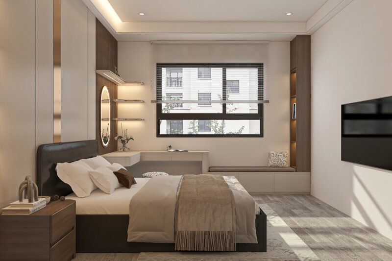 Mẫu bộ nội thất phòng ngủ đẹp, hiện đại năm 2026 Bộ nội thất phòng ngủ