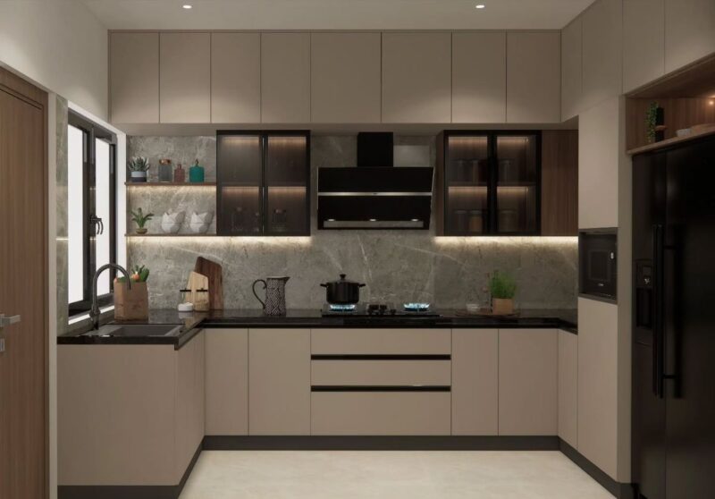 Báo giá thi công tủ bếp gỗ công nghiệp MDF phủ Acrylic trọn gói tại TP. HCM Tủ bếp gỗ công nghiệp phủ Acrylic