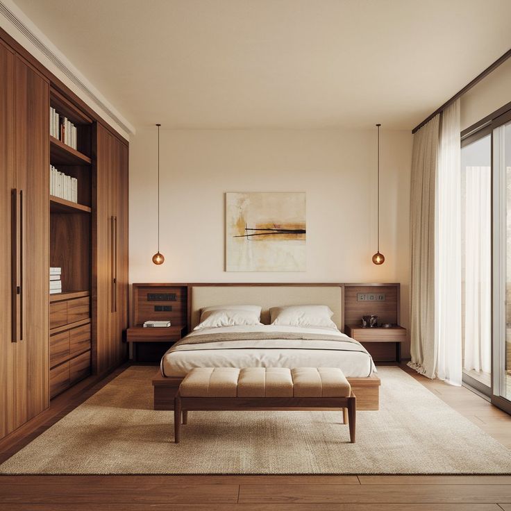 10 mẫu phòng ngủ đơn giản đẹp hiện đại và đầy đủ công năng Phòng ngủ đơn giản