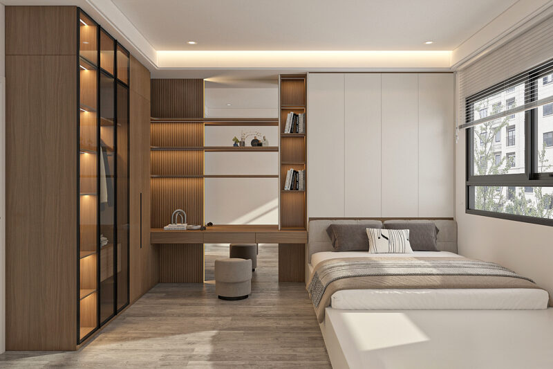 Mẫu bộ nội thất phòng ngủ đẹp, hiện đại năm 2026 Bộ nội thất phòng ngủ