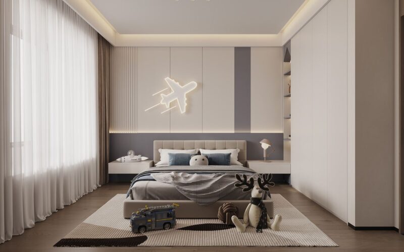 Cách trang trí phòng ngủ cho học sinh đẹp, hiện đại và đầy đủ công năng Phòng ngủ học sinh