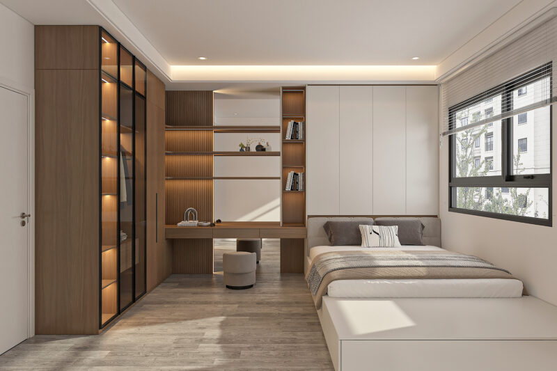 Mẫu bộ nội thất phòng ngủ đẹp, hiện đại năm 2026 Bộ nội thất phòng ngủ