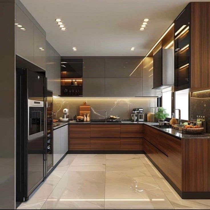 Cách bố trí tủ bếp chữ U tiết kiệm diện tích và đầy đủ công năng Tủ bếp chữ U