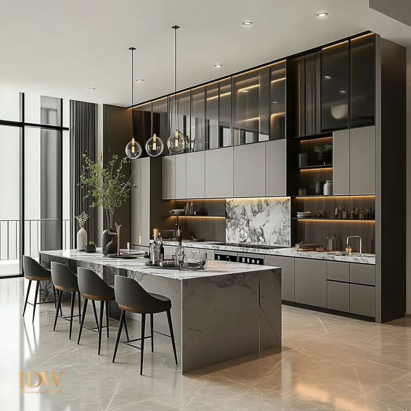 Kinh nghiệm chọn vật liệu cho tủ bếp 