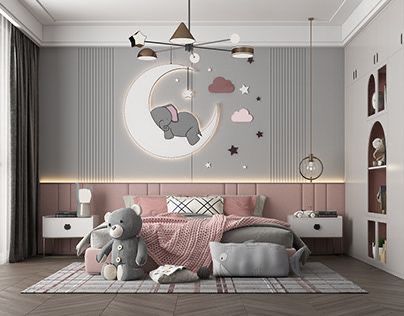 Cách thiết kế phòng ngủ cho bé gái hợp lý, đầy đủ công năng Phòng ngủ cho bé gái