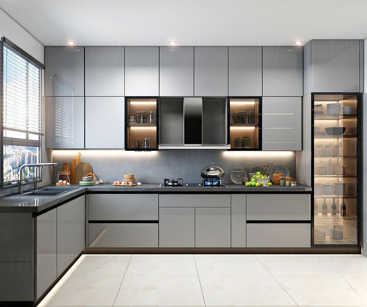 Các mẫu tủ bếp đẹp, hiện đại dẫn đầu xu hướng 2026 Tủ bếp