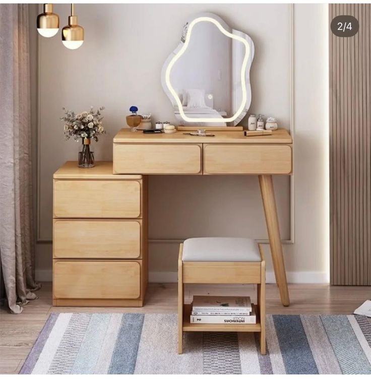 Các mẫu bàn trang điểm trong phòng ngủ hot nhất hiện nay Tủ bếp được thiết kế