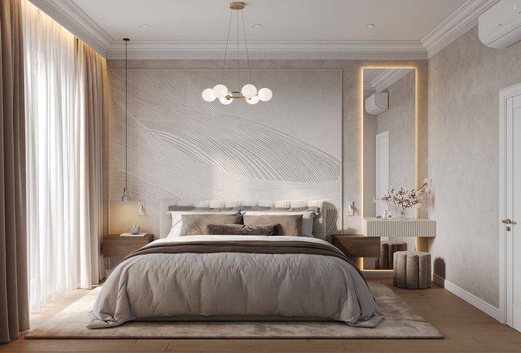 Có nên đặt gương trong phòng ngủ không? Ưu và nhược điểm Gương trong phòng ngủ