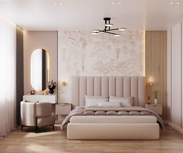 Gương ở phòng ngủ