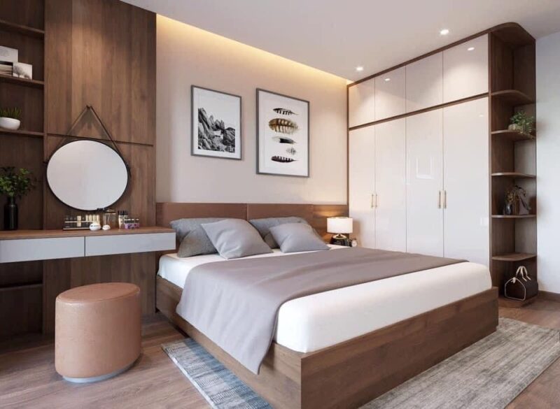 Các mẫu bộ nội thất phòng ngủ giá rẻ tại TP.HCM Bộ nội thất phòng ngủ