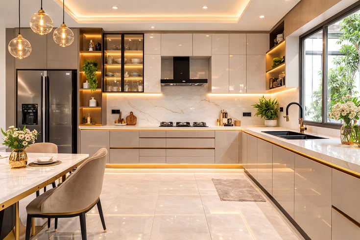 Báo giá thi công tủ bếp gỗ công nghiệp MDF phủ Acrylic trọn gói tại TP. HCM Tủ bếp gỗ công nghiệp