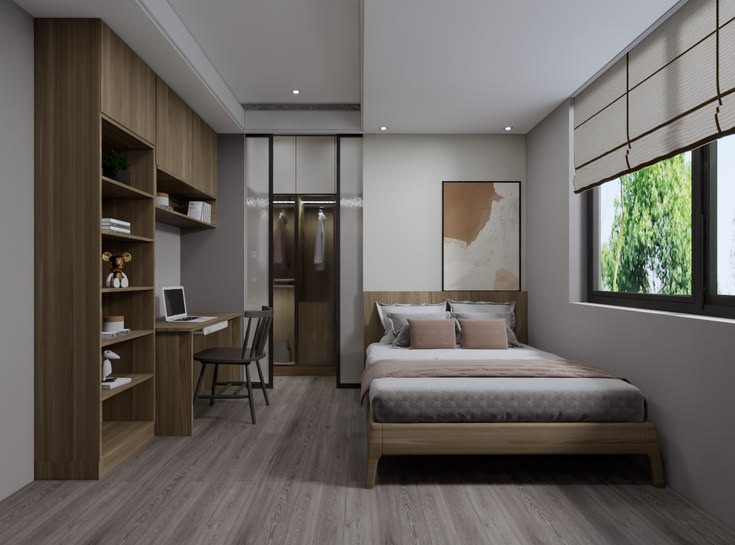 Cách trang trí phòng ngủ cho bé gái đẹp, hiện đại Phòng ngủ 10m2