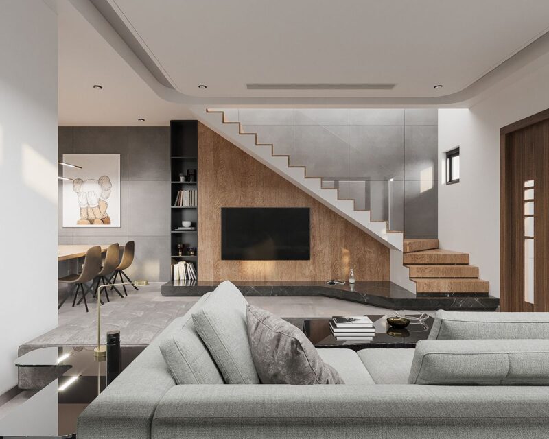 Các mẫu nhà gác lửng 3 phòng ngủ đẹp, hiện đại dẫn đầu xu hướng Nhà gác lửng 3 phòng ngủ