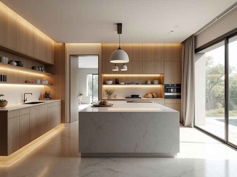 Các mẫu tủ bếp hiện đại nhất năm 2026 Tủ bếp hiện đại