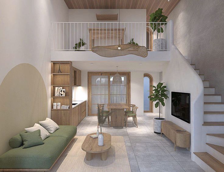 Các mẫu nhà gác lửng 3 phòng ngủ đẹp, hiện đại dẫn đầu xu hướng Nhà gác lửng 3 phòng ngủ