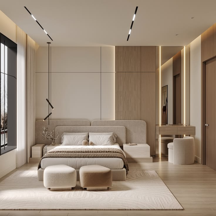 10 mẫu phòng ngủ đơn giản đẹp hiện đại và đầy đủ công năng Phòng ngủ hiện đại