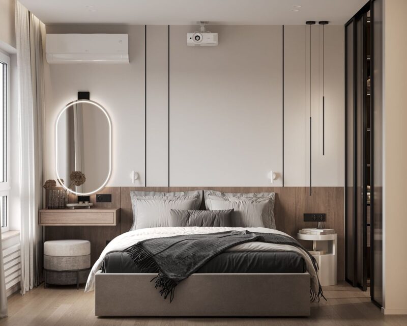 Có nên đặt gương trong phòng ngủ không? Ưu và nhược điểm Gương trong phòng ngủ