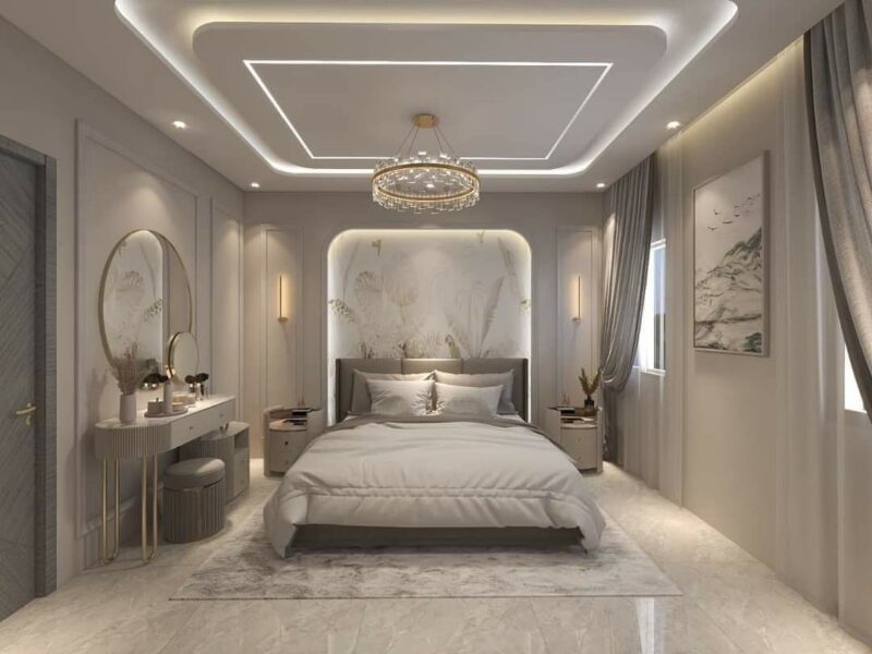 Cách trang trí giường ngủ trong khách sạn đẹp Giường ngủ khách sạn