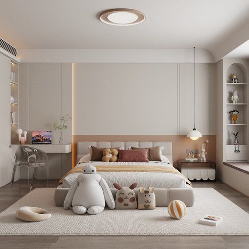 Tổng hợp các kiểu trang trí phòng ngủ dễ thương Bố trí phòng ngủ dễ thương