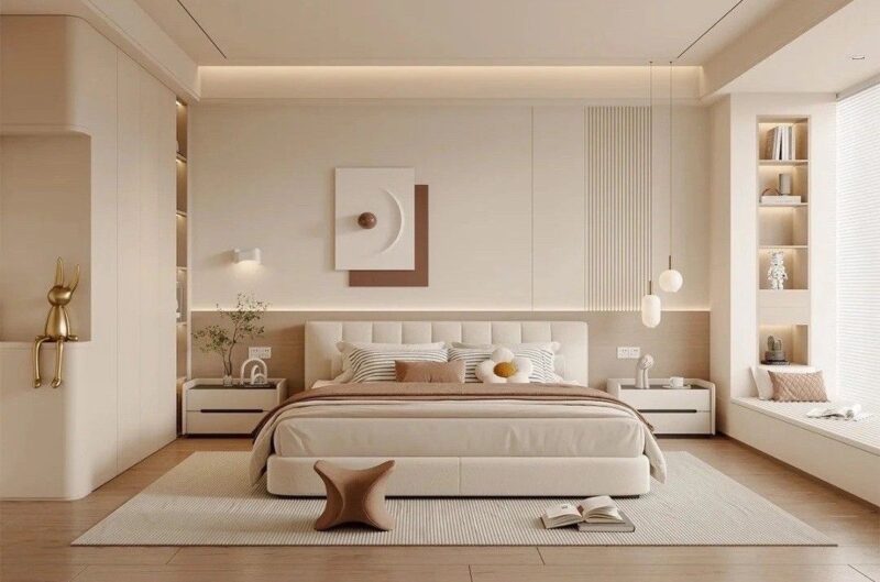 10 mẫu phòng ngủ đơn giản đẹp hiện đại và đầy đủ công năng Phòng ngủ đơn giản