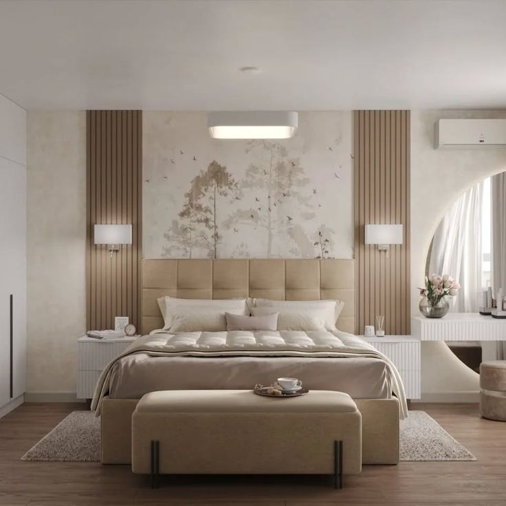 Cách trang trí giường ngủ trong khách sạn đẹp Giường ngủ trong khách sạn