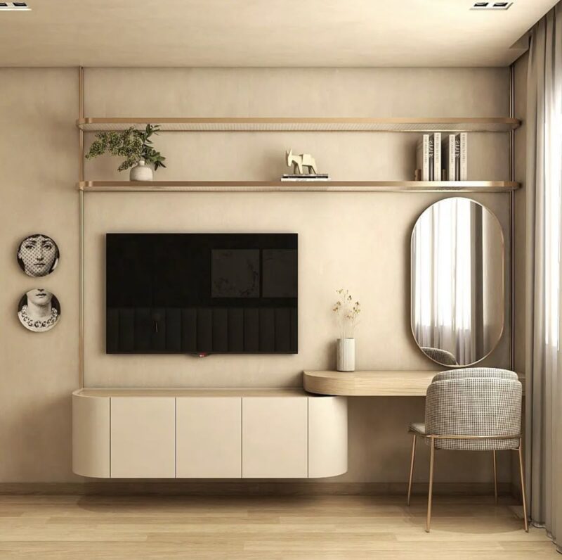 Có nên đặt tivi trong phòng ngủ không? Những lưu ý khi đặt tivi trong phòng ngủ Kệ tivi