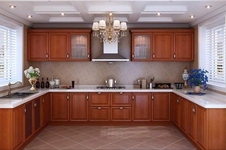 Báo giá tủ bếp gỗ sồi Nga năm 2026 tại HCM Tủ bếp gỗ sồi Nga