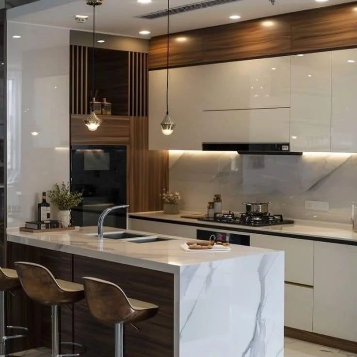 Cách bố trí các phụ kiện tủ bếp thông minh, đầy đủ công năng Tủ bếp thông minh