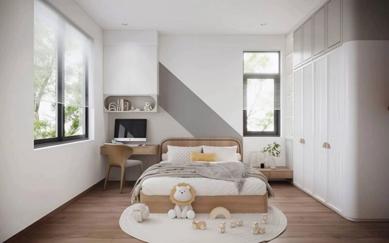 Cách trang trí phòng ngủ cho học sinh đẹp, hiện đại và đầy đủ công năng Phòng ngủ cho học sinh