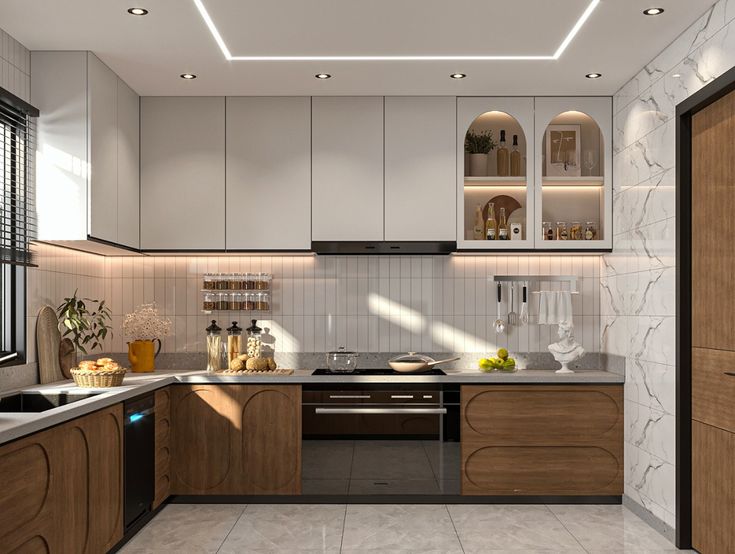 Báo giá tủ bếp gỗ sồi Nga năm 2026 tại HCM Tủ bếp gỗ sồi Nga