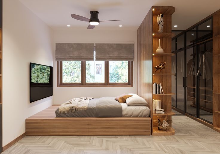 Tổng hợp các mẫu bộ giường tủ phòng ngủ đẹp, đầy đủ công năng Giường tủ phòng ngủ