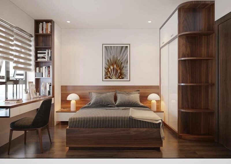 Tổng hợp các mẫu bộ giường tủ phòng ngủ đẹp, đầy đủ công năng Giường tủ phòng ngủ