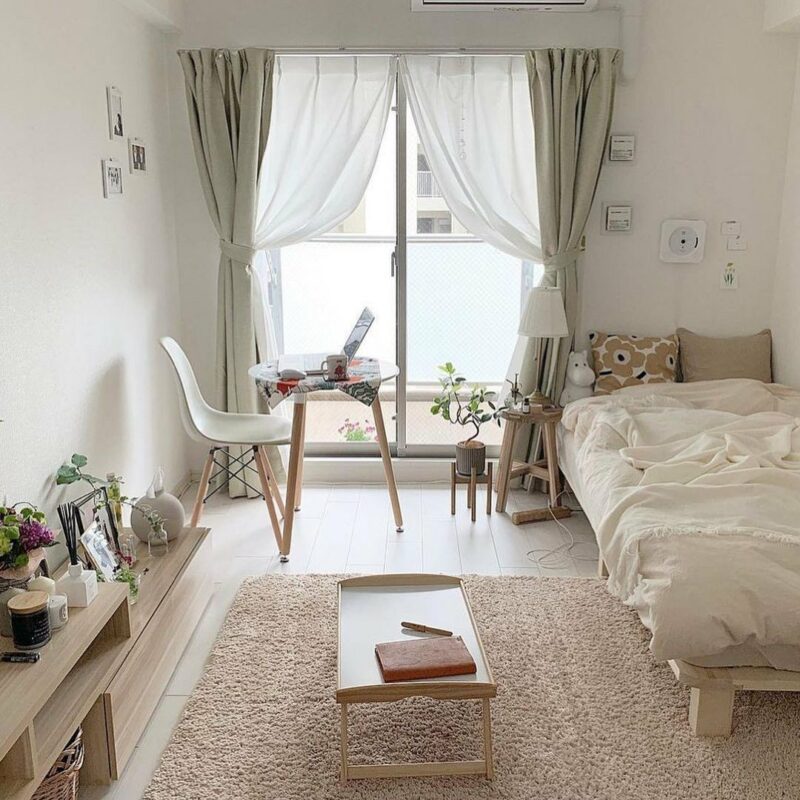 Gợi ý các mẫu bàn ghế cho phòng ngủ nhỏ. Cách bố trí Bàn ghế cho phòng ngủ nhỏ