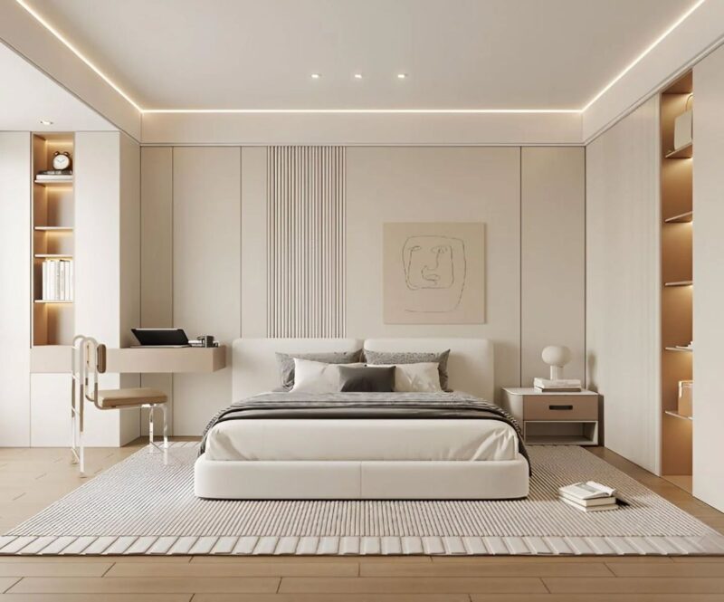 Tổng hợp các màu trang trí phòng ngủ hiện đại, sang trọng Phòng ngủ