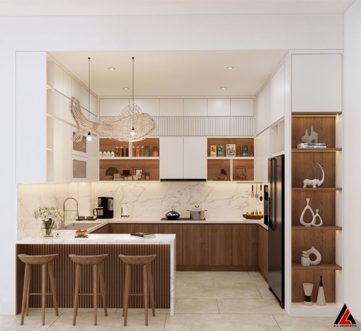 Báo giá tủ bếp gỗ sồi Nga năm 2026 tại HCM Tủ bếp gỗ sồi Nga