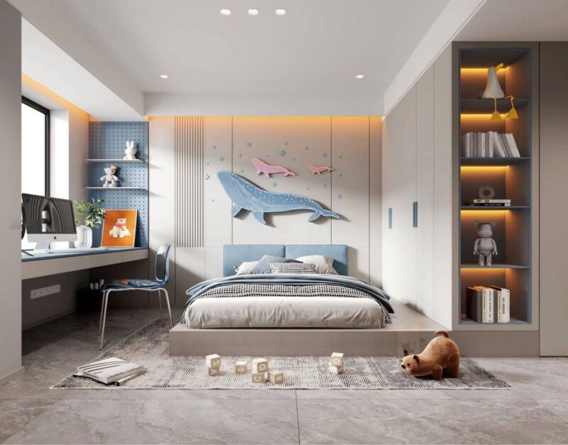 Tổng hợp các màu trang trí phòng ngủ hiện đại, sang trọng Phòng ngủ