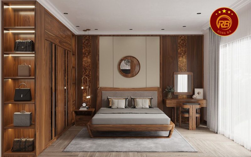 Tổng hợp các mẫu bộ giường tủ phòng ngủ đẹp, đầy đủ công năng Giường tủ phòng ngủ