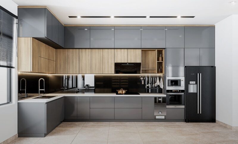 Các mẫu tủ bếp hiện đại nhất năm 2026 Tủ bếp hiện đại