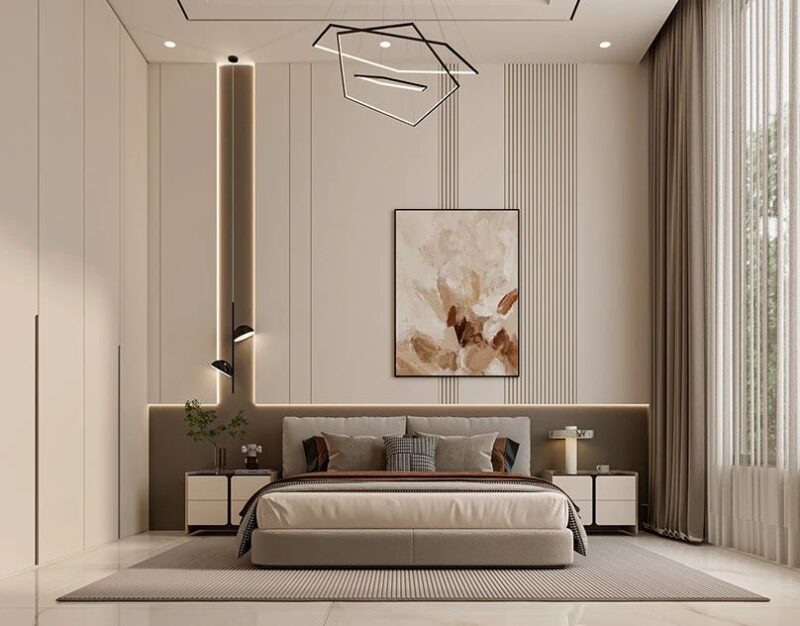 Cách trang trí phòng ngủ 15m2 hợp lý và đầy đủ công năng Phòng ngủ 15m2