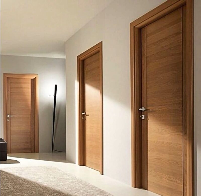 Các mẫu cửa phòng ngủ gỗ đẹp được ưa chuộng nhất hiện nay Cửa phòng ngủ gỗ