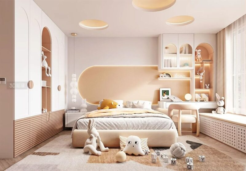 Tổng hợp các kiểu trang trí phòng ngủ dễ thương Phòng ngủ nhỏ