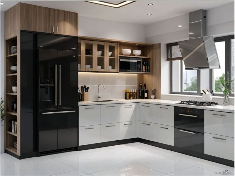 Báo giá thi công tủ bếp gỗ công nghiệp MDF phủ Acrylic trọn gói tại TP. HCM Tủ bếp gỗ công nghiệp MDF phủ Acrylic