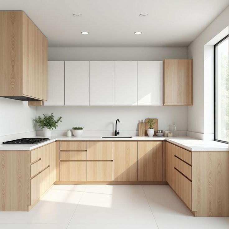 Nhà bếp đẹp và đơn giản