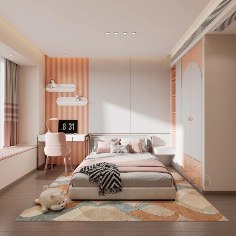 Cách trang trí phòng ngủ nhỏ cho nữ hiện đại và đầy đủ công năng Phòng ngủ nhỏ cho nữ
