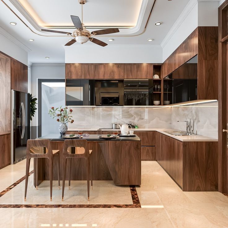 Các mẫu bếp hình chữ L phổ biến nhất hiện nay Bếp hình chữ L