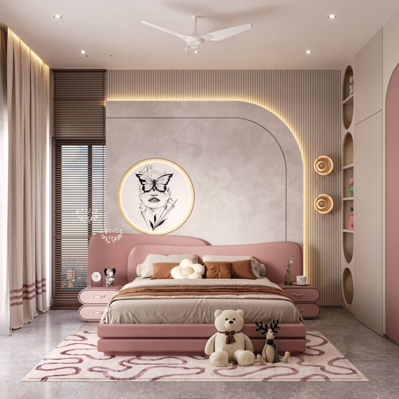 Cách trang trí phòng ngủ nhỏ cho nữ hiện đại và đầy đủ công năng Phòng ngủ nhỏ cho nữ