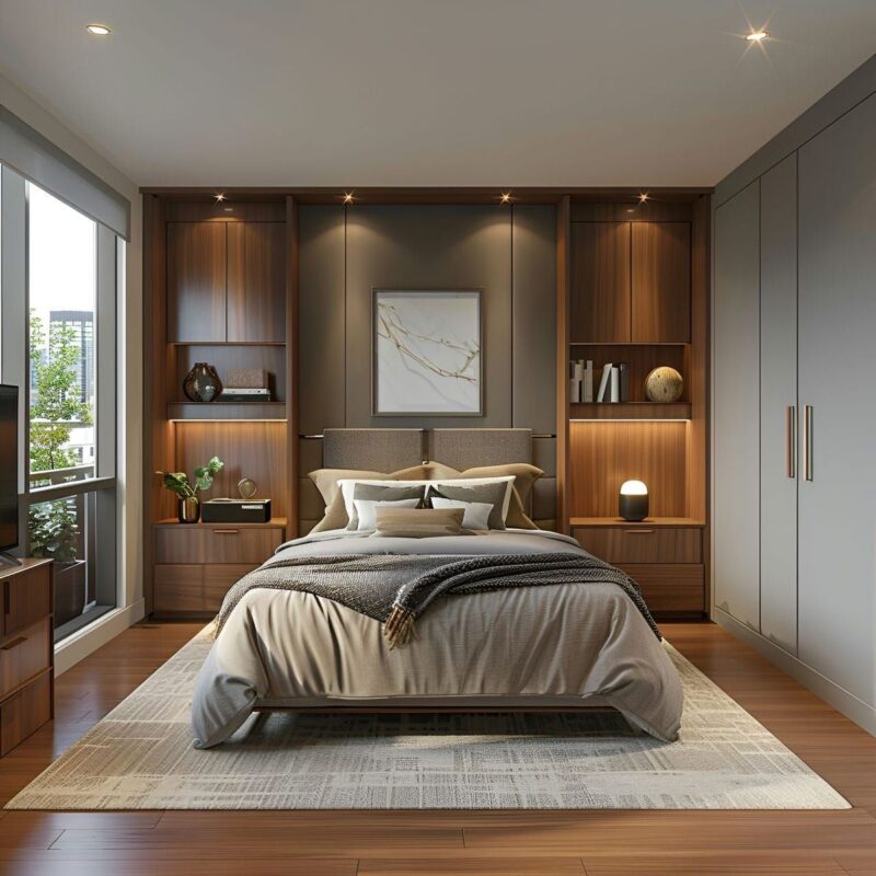 Cách trang trí phòng ngủ nhỏ 6m2 hợp lý, đầy đủ công năng Phòng ngủ nhỏ 6m2